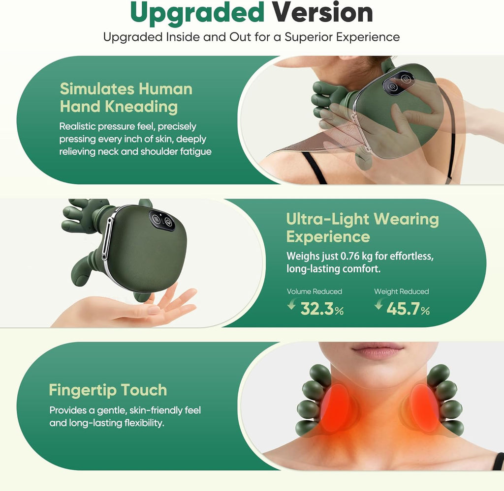 Relaxant™ Smart Neck Massager with Heat Therapy